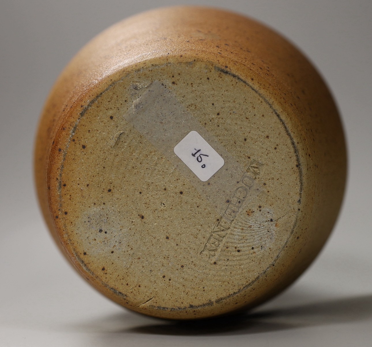 John Leach, Nick Rees, Mark Melbourne, Millennium jar. 25.5cm high